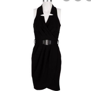 Halter dress with beautiful detail in the back